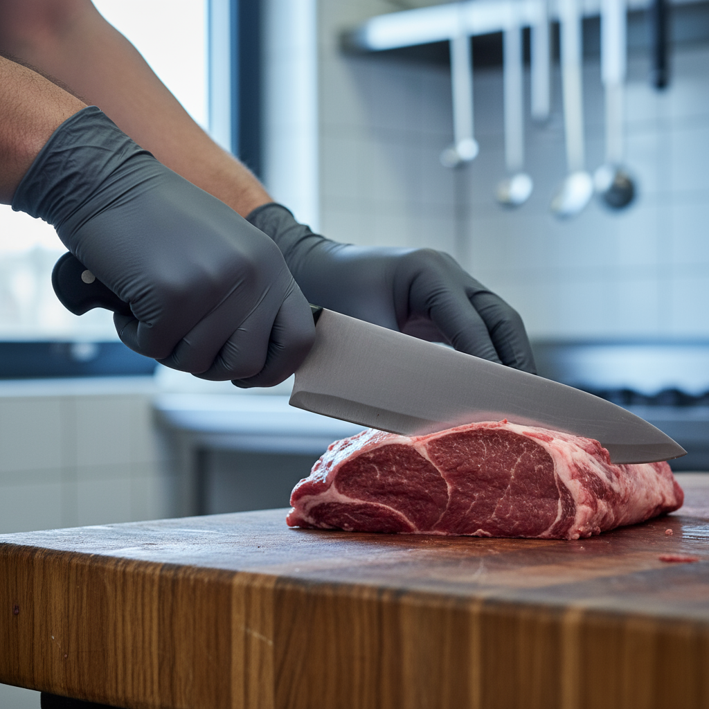 Anthrazit Premium Nitrilhandschuhe – Style Graphite 🩶 | XS–XL | 100 Stück | Puderfrei & Latexfrei