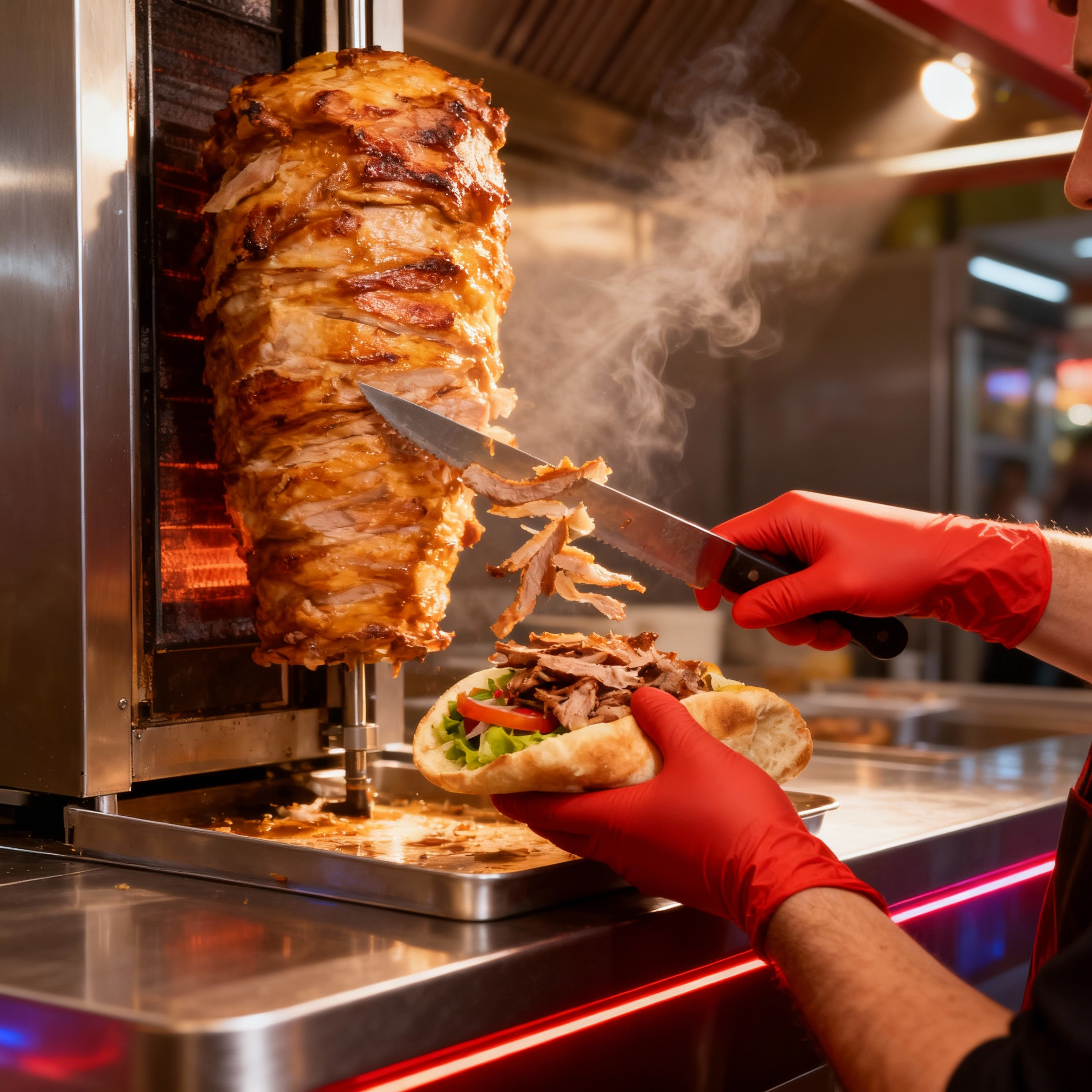 Rote Premium Nitrilhandschuhe – Style Hot Chili 🌶️ | XS–XL | 100 Stück | Puderfrei & Latexfrei