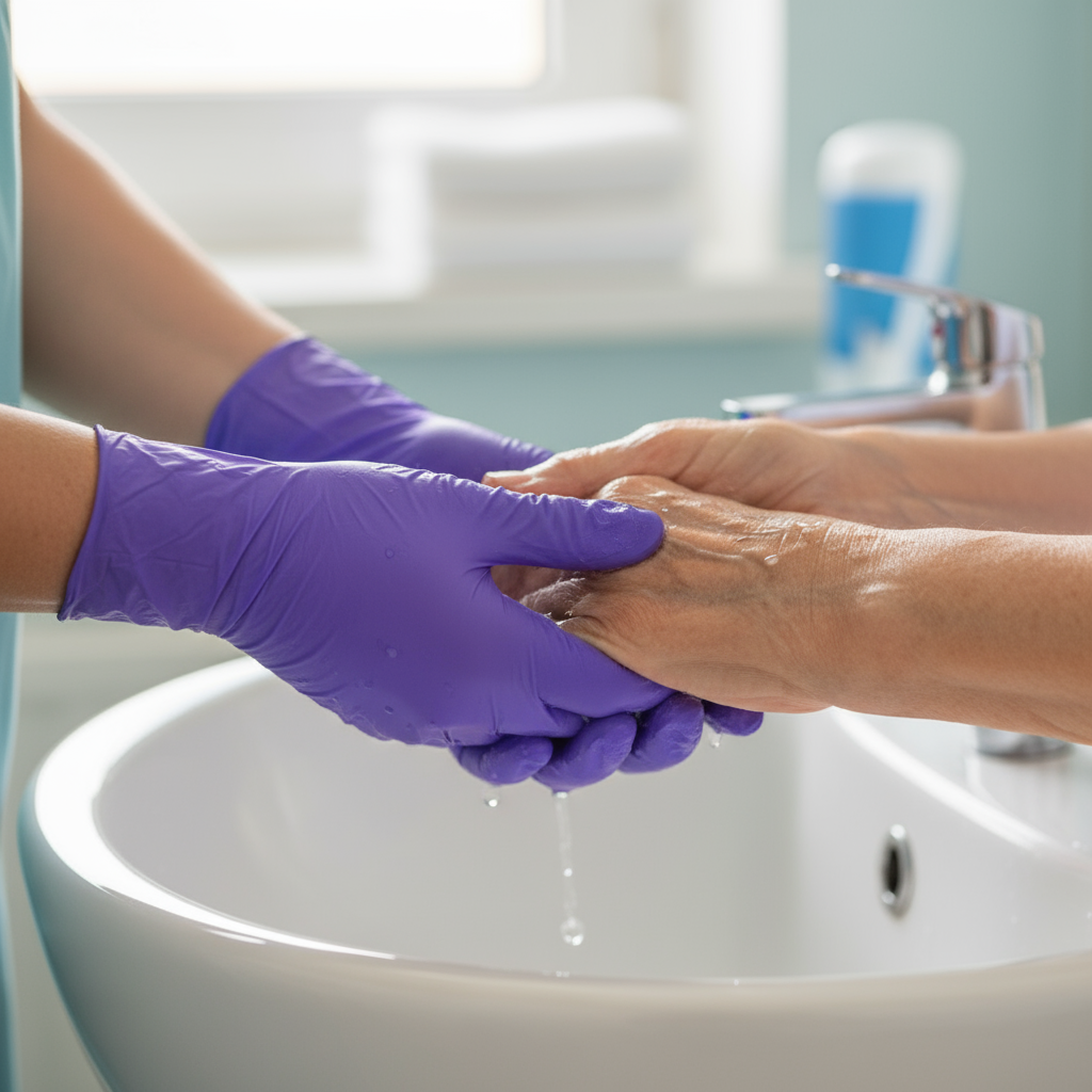 Dunkellila Premium Nitrilhandschuhe – Style Prune 🍇 | XS–XL | 100 Stück | Puderfrei & Latexfrei