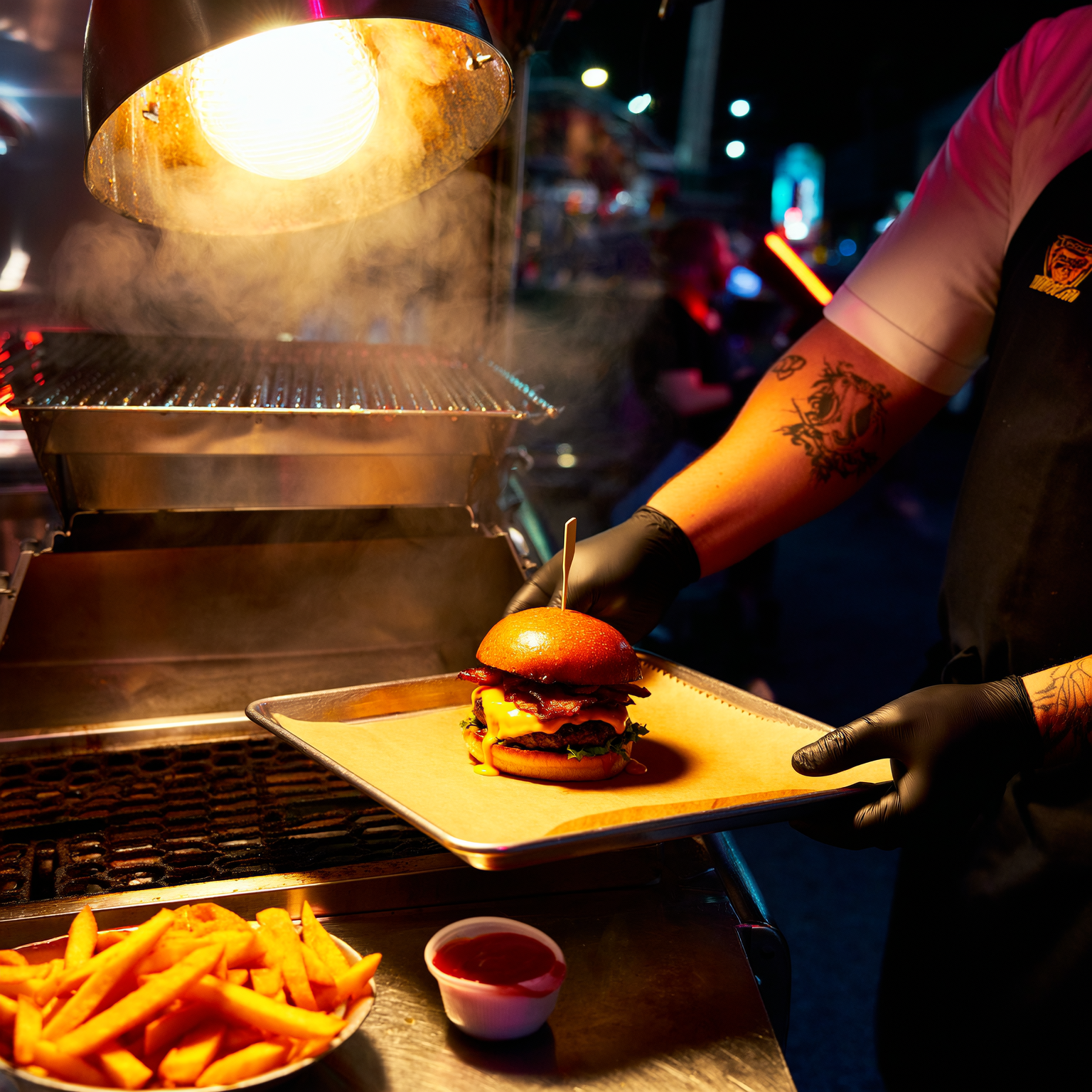 Schwarze Premium Nitrilhandschuhe – Style Black 🖤 | XS–XXL | 100 Stück | Puderfrei & Latexfrei