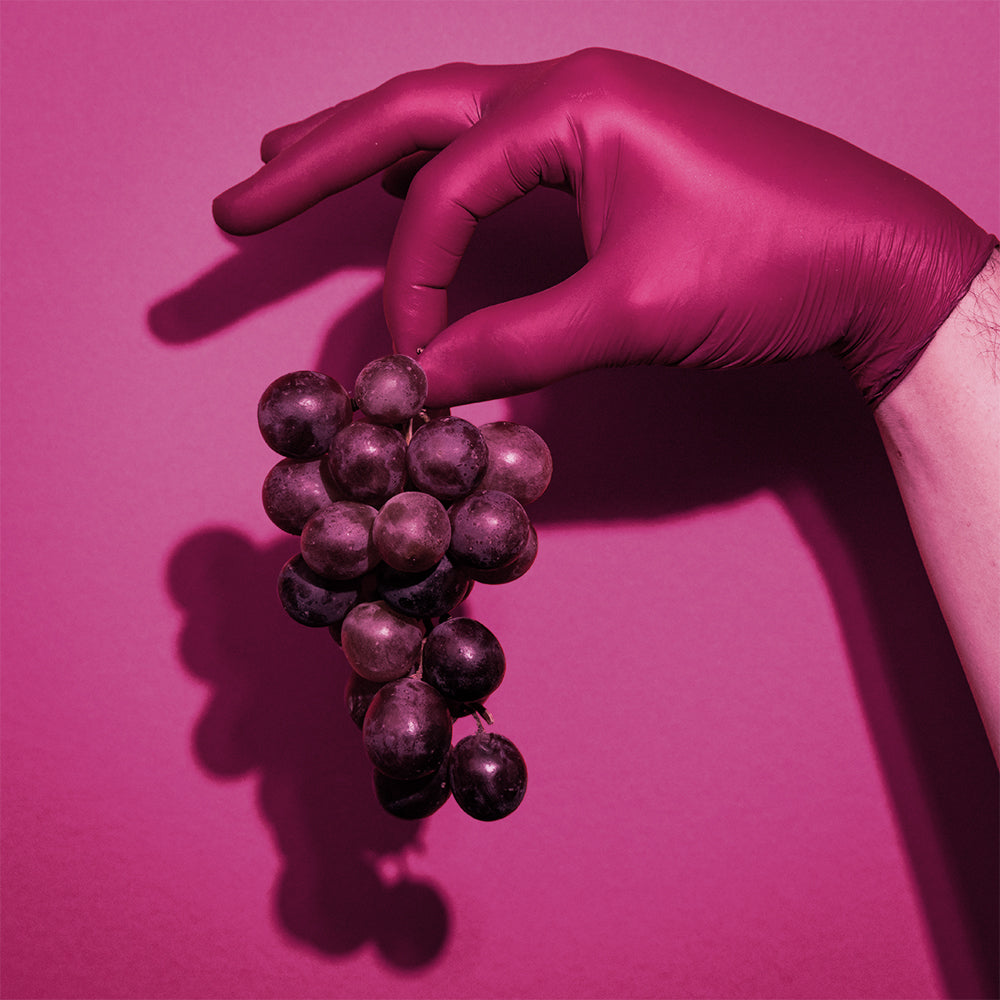 Bordeaux Rot Premium Nitrilhandschuhe – Style Grape 🍇 | XS-XL | 100 Stück | Puderfrei & Latexfrei