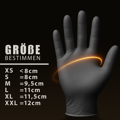 Bunte Premium Nitrilhandschuhe – Style 4 Elements 🔥🌊🌬️🍄‍🟫 | XS–XL | 96 Stück | Puderfrei &amp; Latexfrei