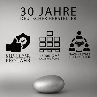 Silbergraue Premium Nitrilhandschuhe – Style Platinum 🩶 | XS–XL | 100 Stück | Puderfrei &amp; Latexfrei