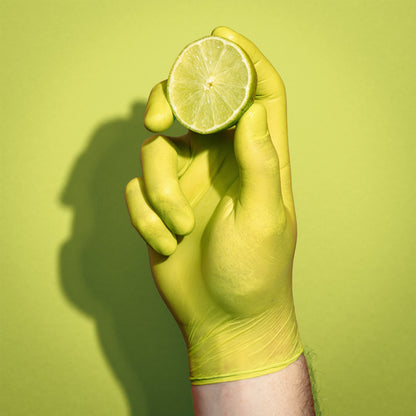Cedro Premium Nitrilhandschuhe – Style Cedro 🍋‍🟩 | XS–XL | 100 Stück | Puderfrei &amp; Latexfrei