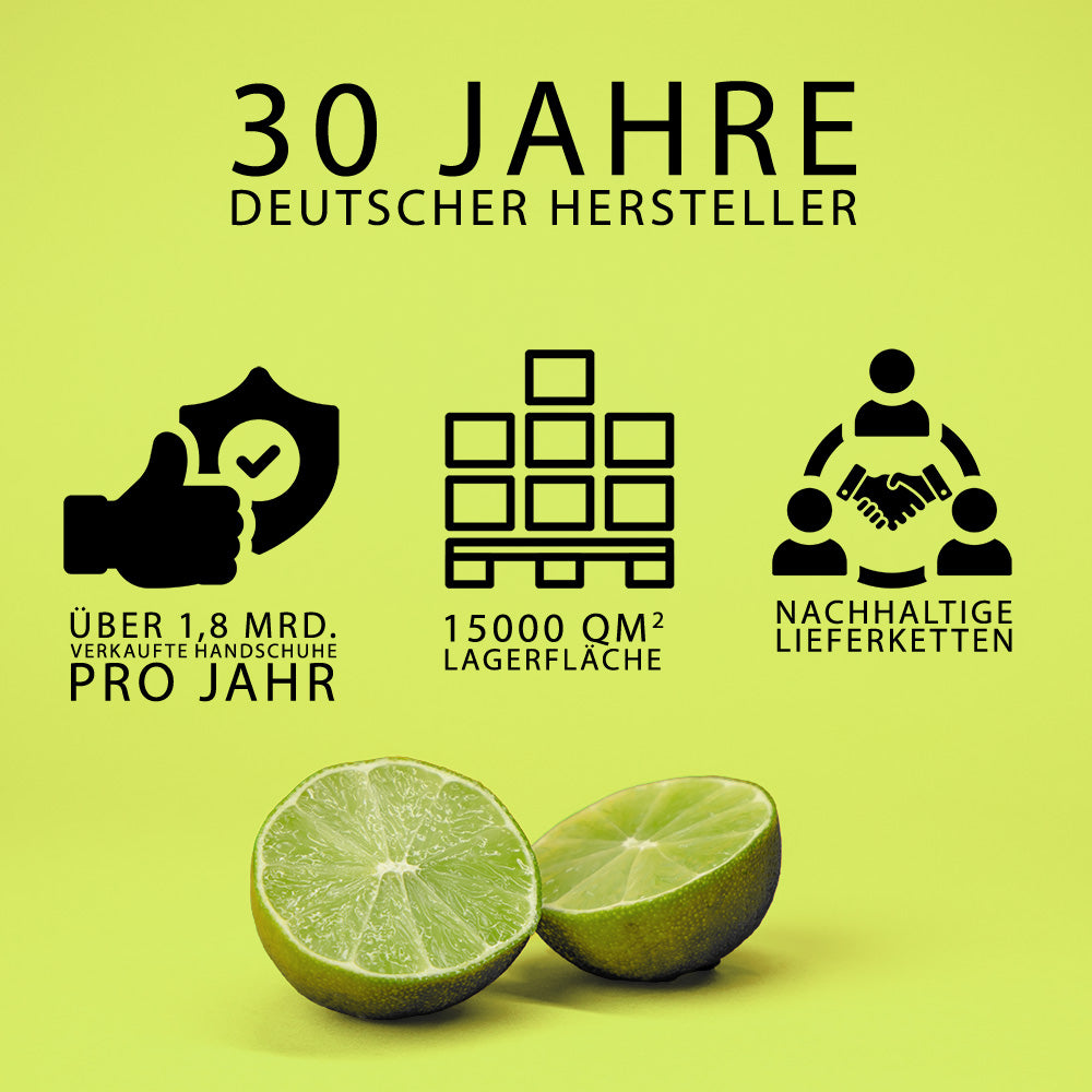 Cedro Premium Nitrilhandschuhe – Style Cedro 🍋‍🟩 | XS–XL | 100 Stück | Puderfrei &amp; Latexfrei