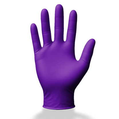 Dunkellila Premium Nitrilhandschuhe – Style Prune 🍇 | XS–XL | 100 Stück | Puderfrei &amp; Latexfrei