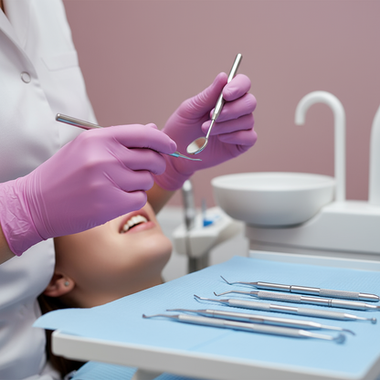 Lila Premium Nitrilhandschuhe – Style Berry 🫐 | XS–XL | 100 Stück | Puderfrei &amp; Latexfrei