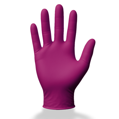 Bordeaux Rot Premium Nitrilhandschuhe – Style Grape 🍇 | XS-XL | 100 Stück | Puderfrei &amp; Latexfrei
