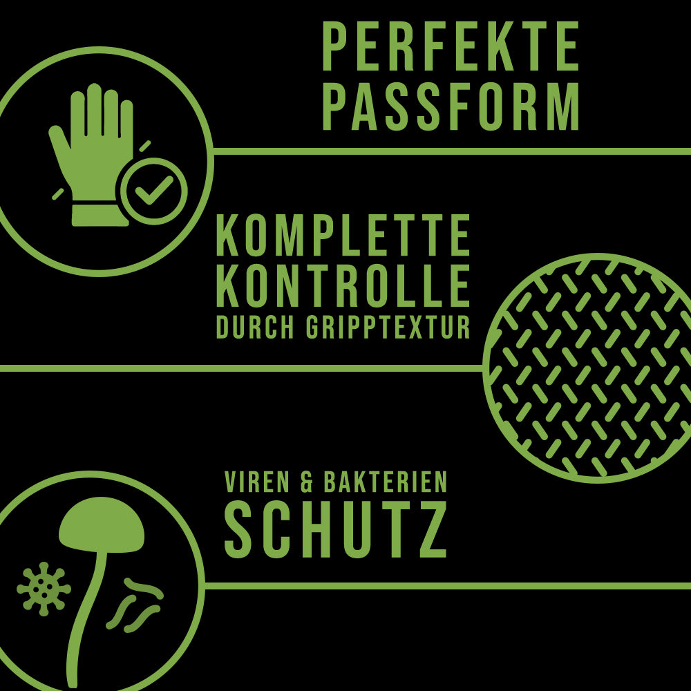 Apfelgrüne Premium Nitrilhandschuhe – Style Apple 🍏 | XS–XL | 100 Stück | Puderfrei &amp; Latexfrei