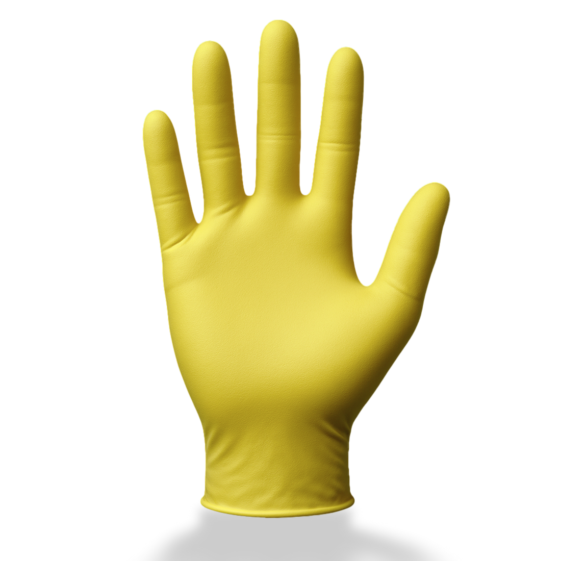 Gelbe Premium Nitrilhandschuhe – Style Lemon 🍋 | XS-XL | 100 Stück | Puderfrei &amp; Latexfrei
