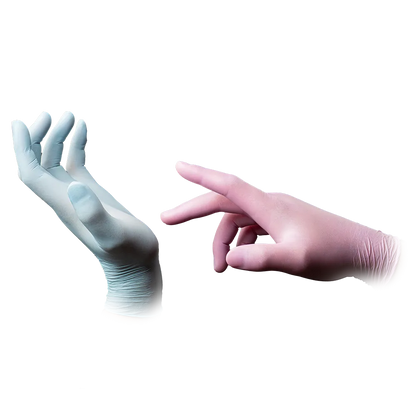 Peppermint Rosie Einmalhandschuhe | XS–XL | 60 Stück | Puderfrei &amp; Latexfrei