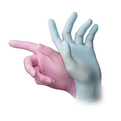 Peppermint Rosie Einmalhandschuhe | XS–XL | 60 Stück | Puderfrei &amp; Latexfrei