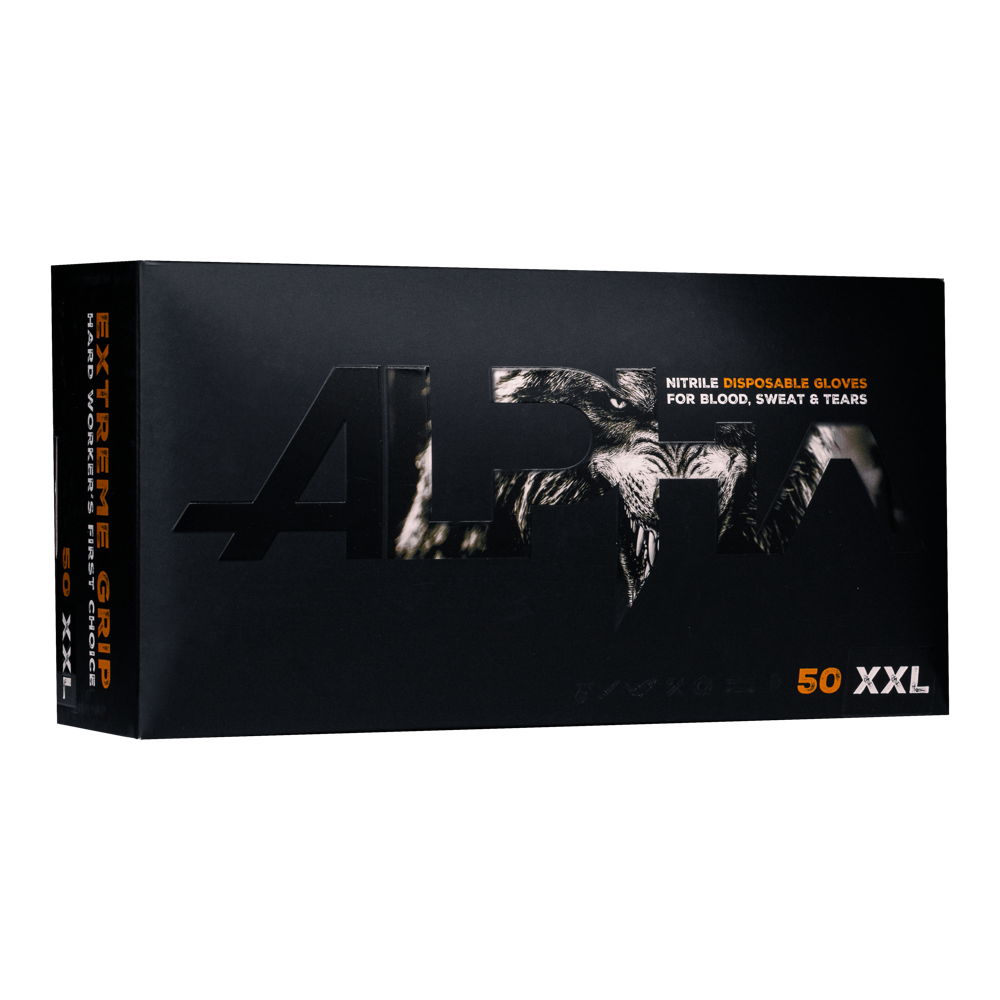 ALPHA EXTREME GRIP | S–XXL | 50 Stück | Massiver Grip