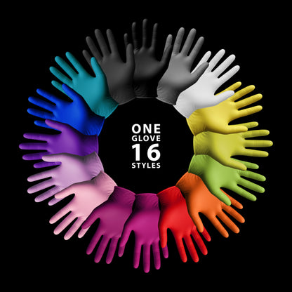 Bordeaux Rot Premium Nitrilhandschuhe – Style Grape 🍇 | XS-XL | 100 Stück | Puderfrei &amp; Latexfrei